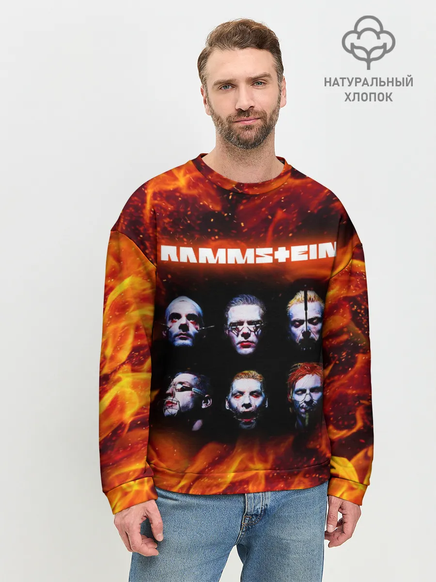 Мужской свитшот базовый / RAMMSTEIN
