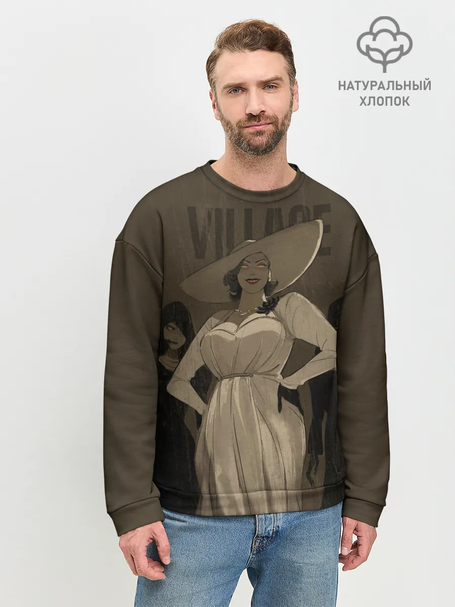 Мужской свитшот базовый / Леди Димитреску