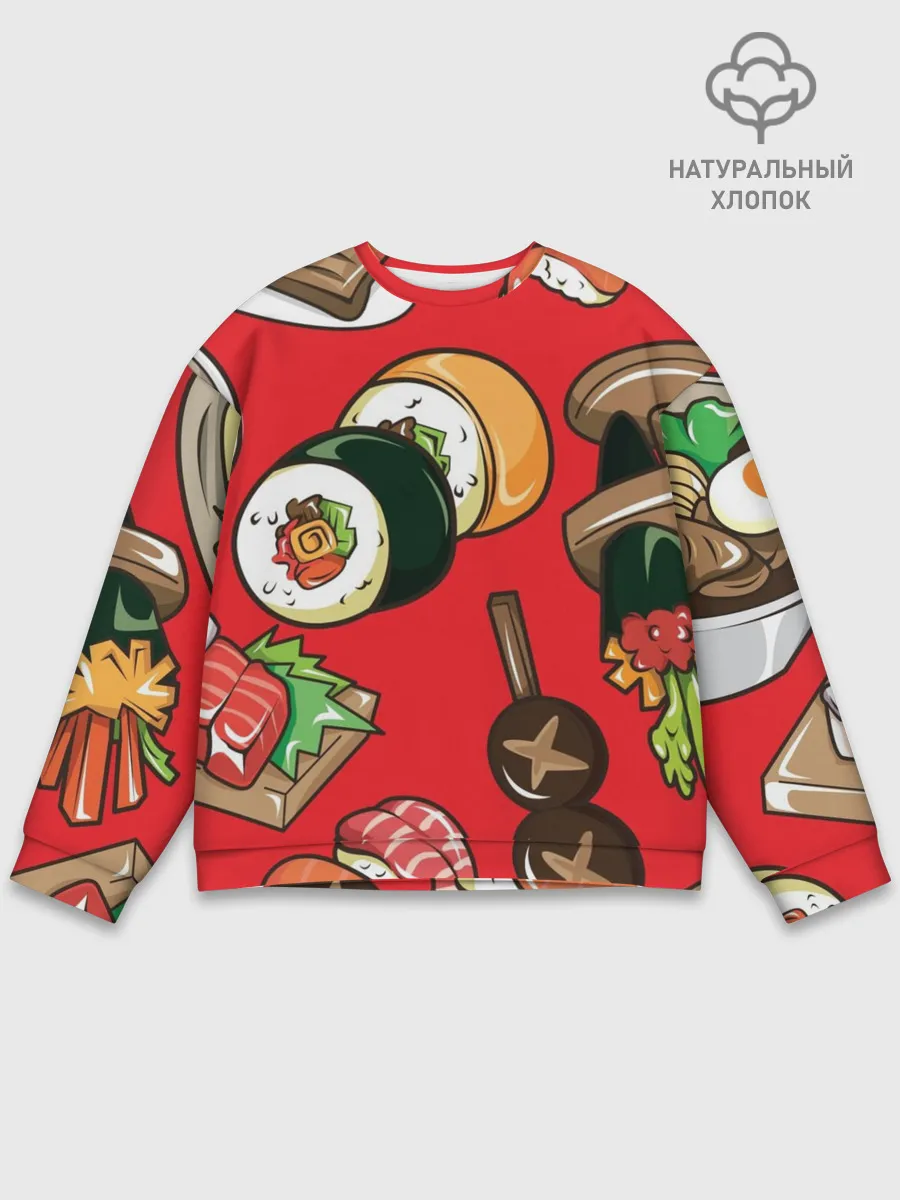 Мужской свитшот базовый / Еда