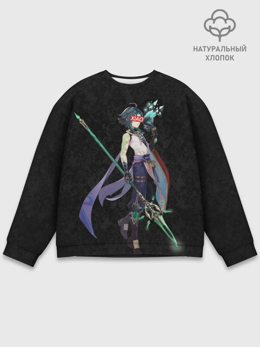 Мужской свитшот базовый / Genshin Impact XIAO