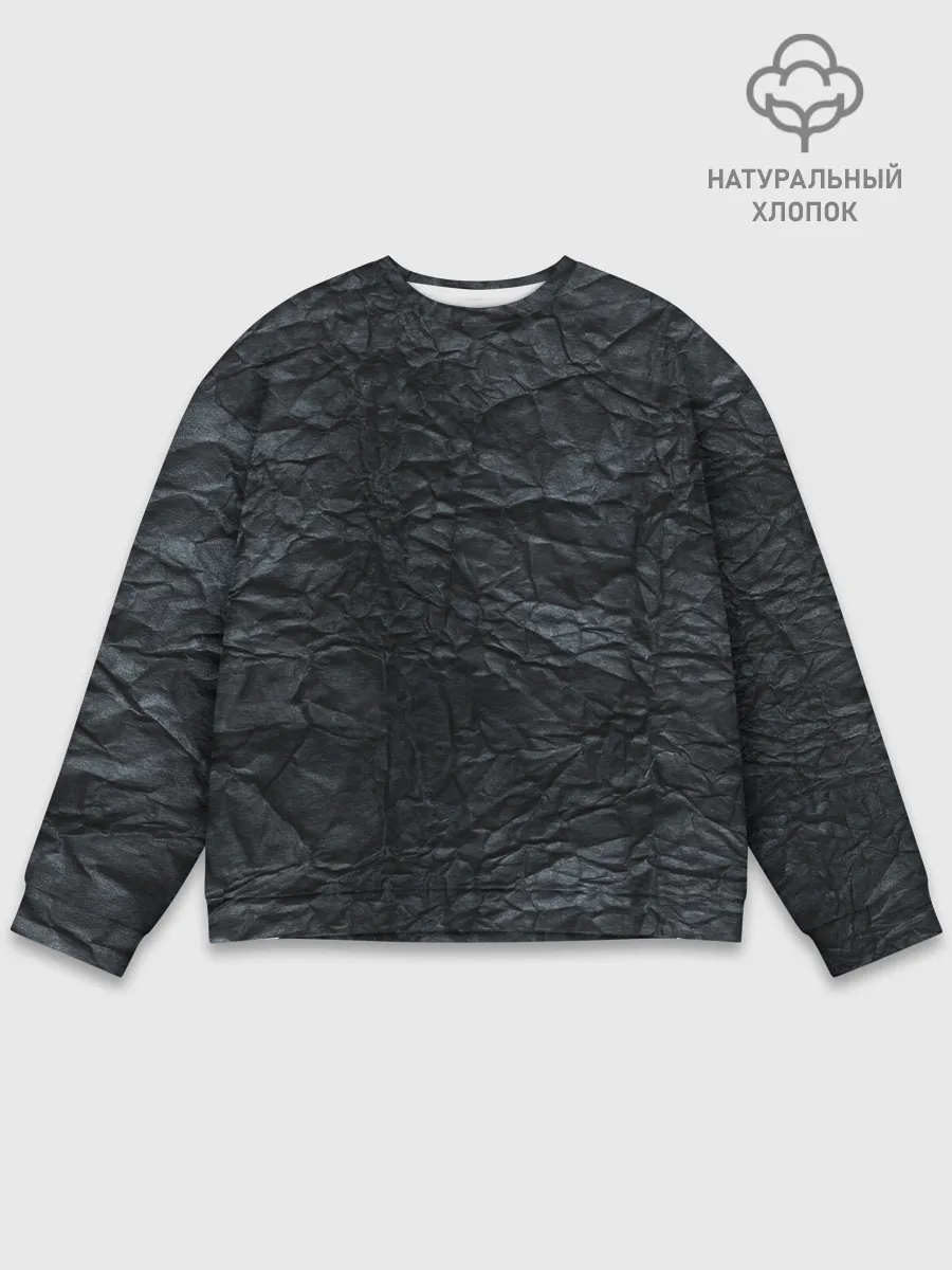 Мужской свитшот базовый / Мятая Бумага