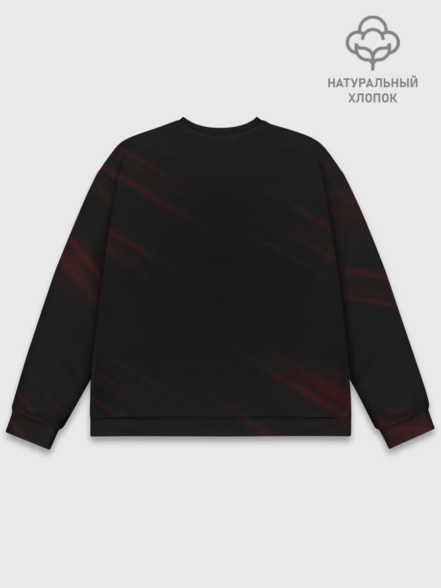 Мужской свитшот базовый / Официантка Киришима