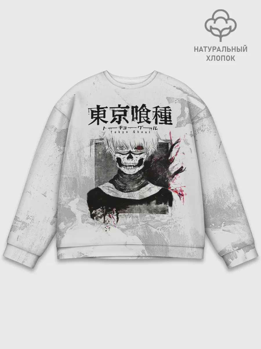 Мужской свитшот базовый / Канеки Кен | Kaneki Ken