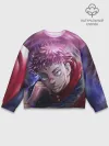 Мужской свитшот базовый / JUJUTSU KAISEN | SUKUNA вихрь