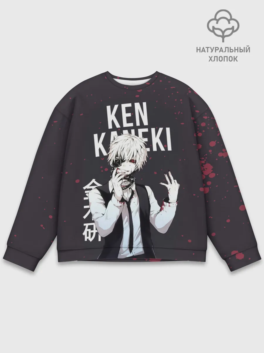Мужской свитшот базовый / Ken Kaneki | Tokyo Ghoul