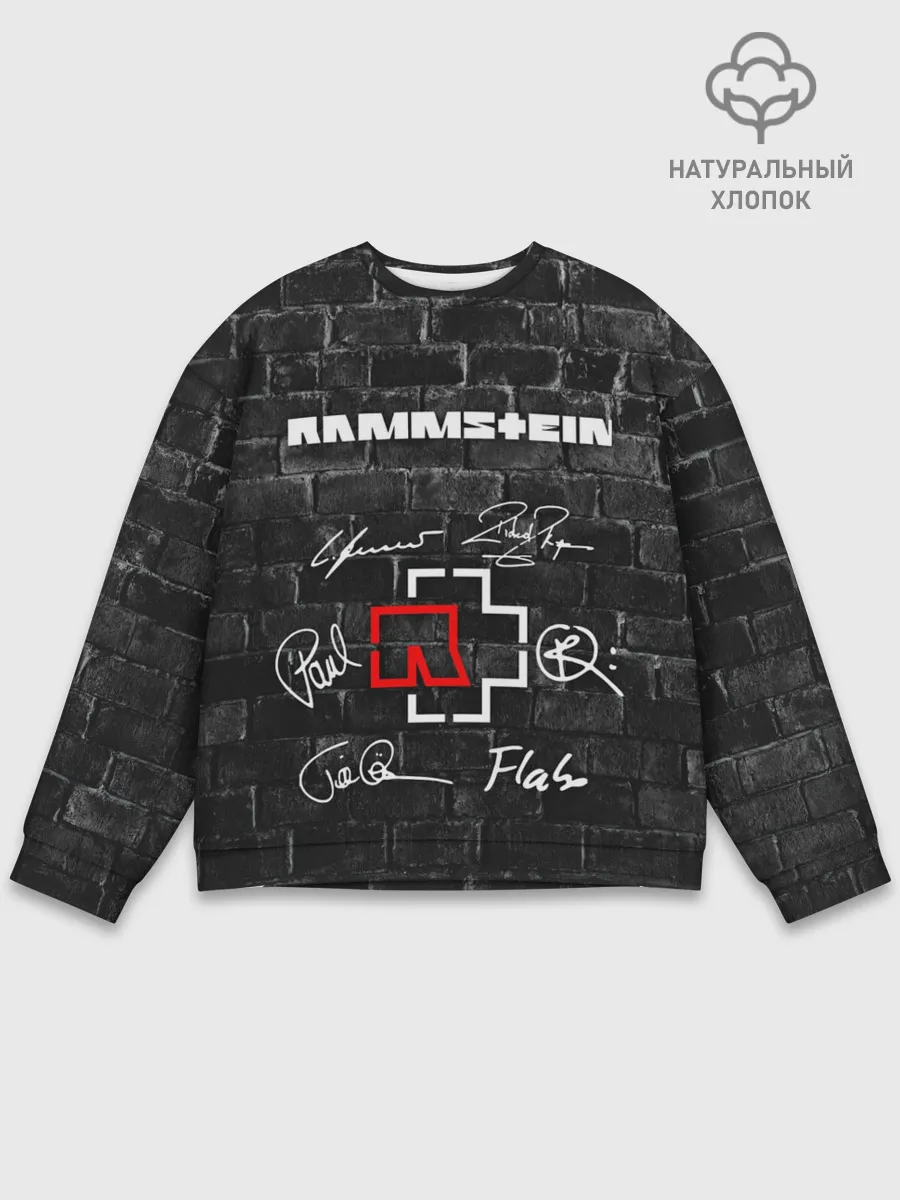 Мужской свитшот базовый / RAMMSTEIN