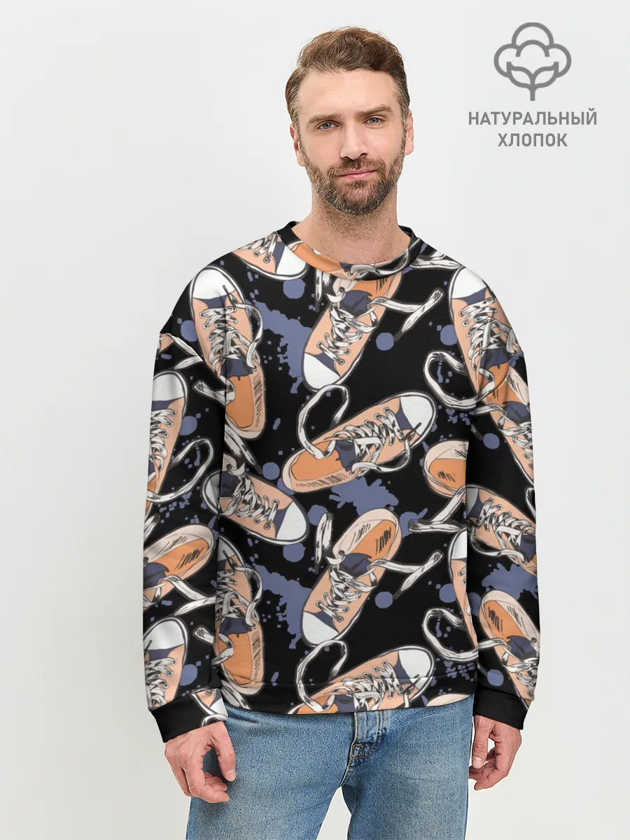 Мужской свитшот базовый / Кеды / Sneakers