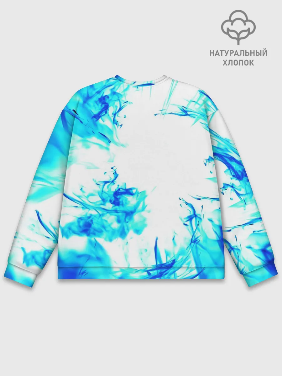 Мужской свитшот базовый / КЛИНОК РАССЕКАЮЩИЙ ДЕМОНОВ