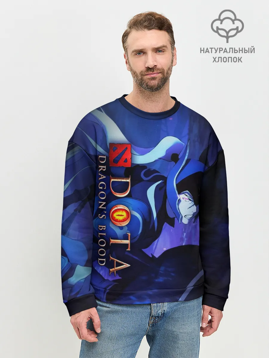 Мужской свитшот базовый / DOTA: Кровь дракона