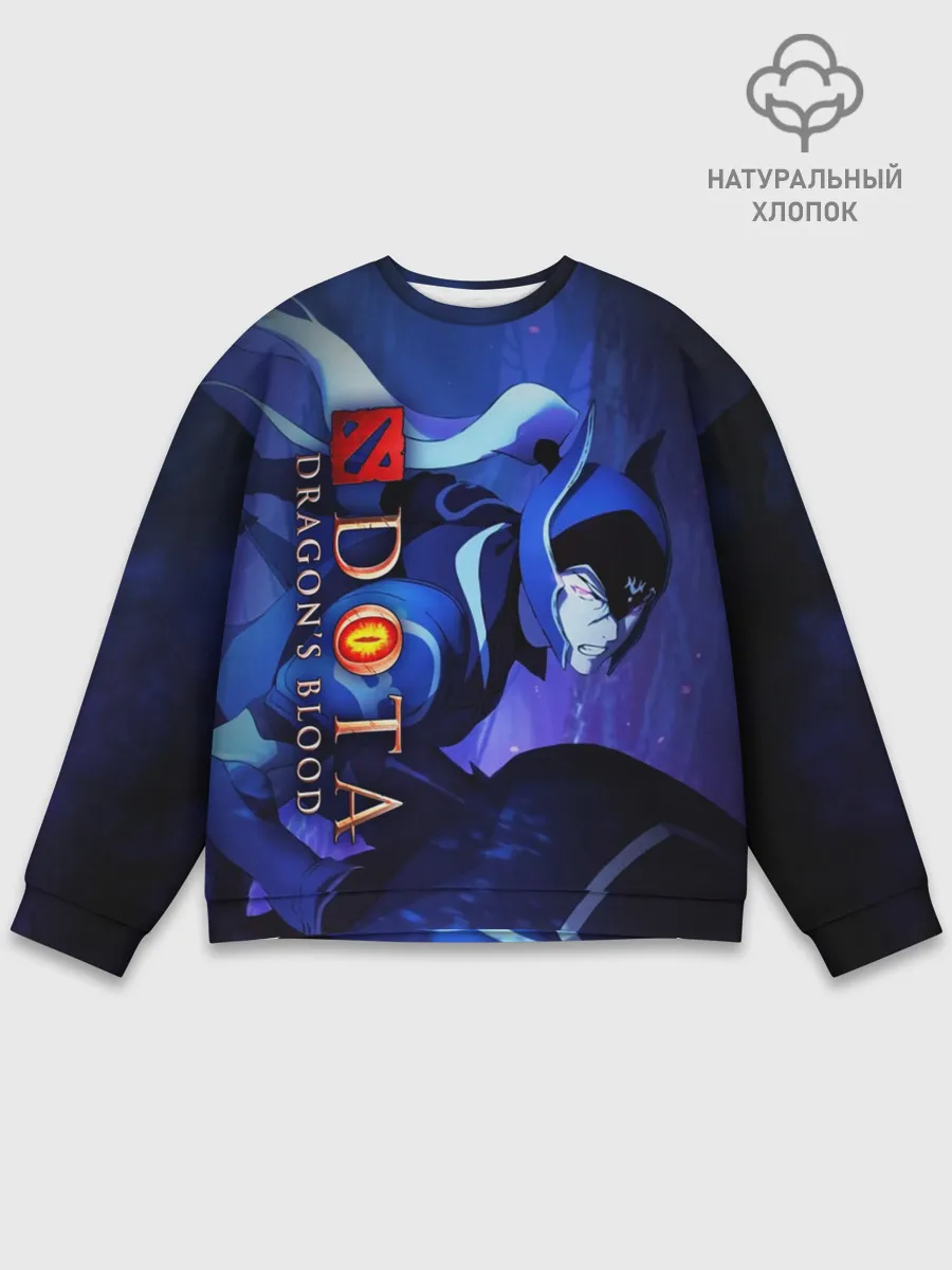 Мужской свитшот базовый / DOTA: Кровь дракона