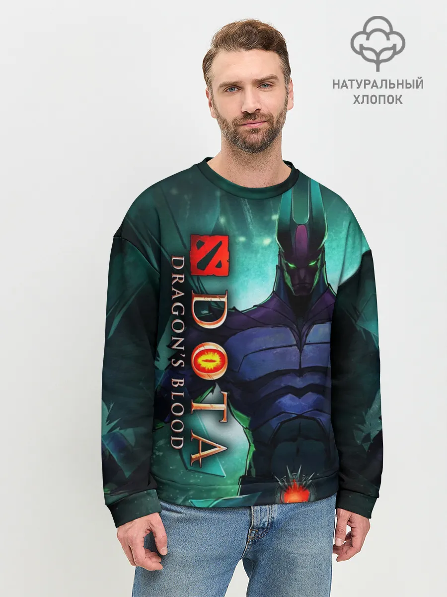 Мужской свитшот базовый / DOTA: Кровь дракона