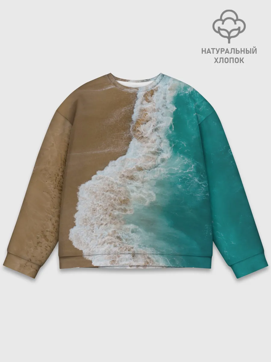 Мужской свитшот базовый / Пляж / beach