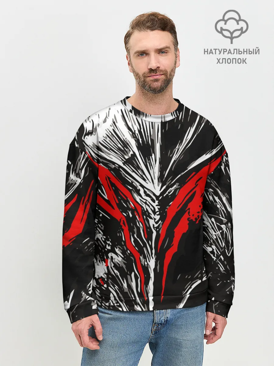 Мужской свитшот базовый / BERSERK mask