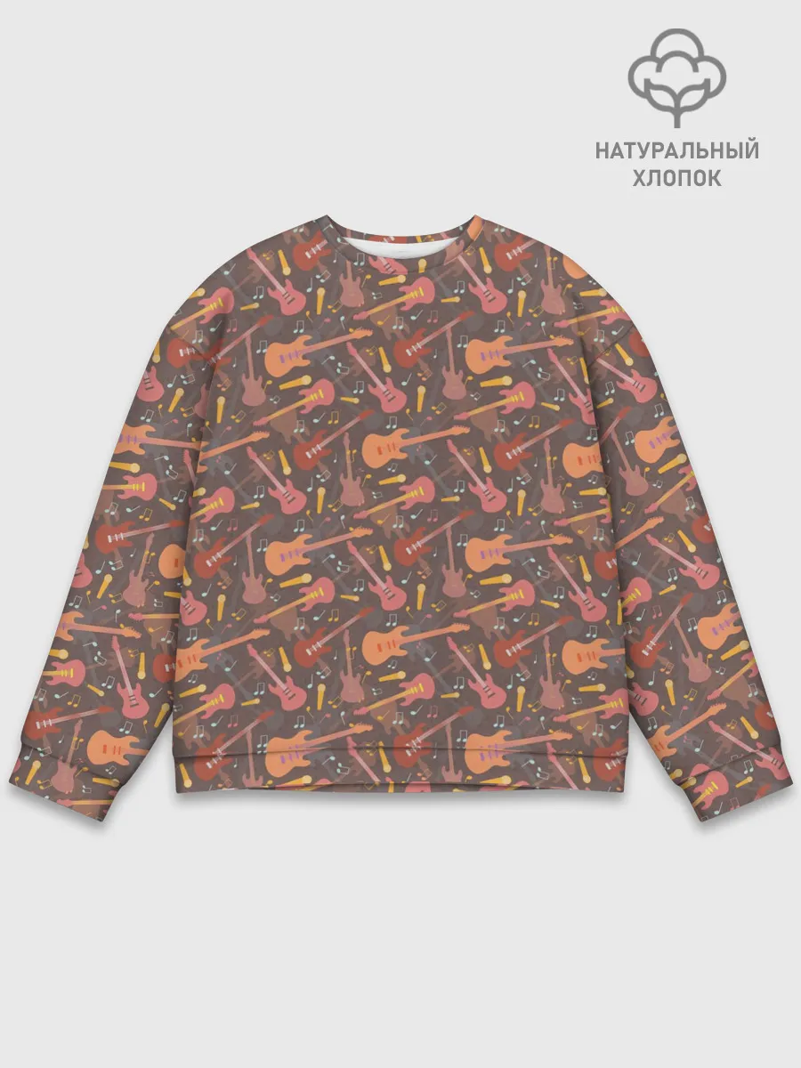 Мужской свитшот базовый / Музыкант