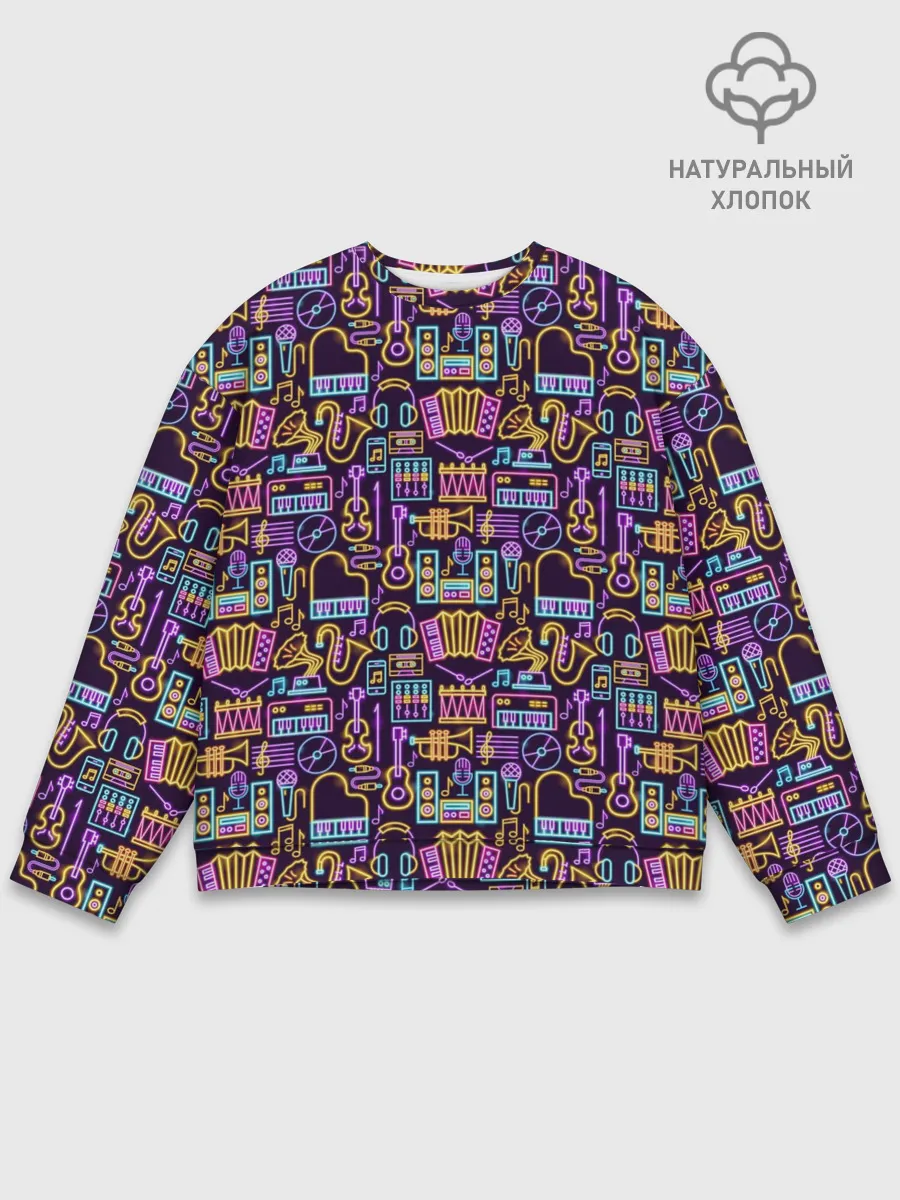 Мужской свитшот базовый / Музыка