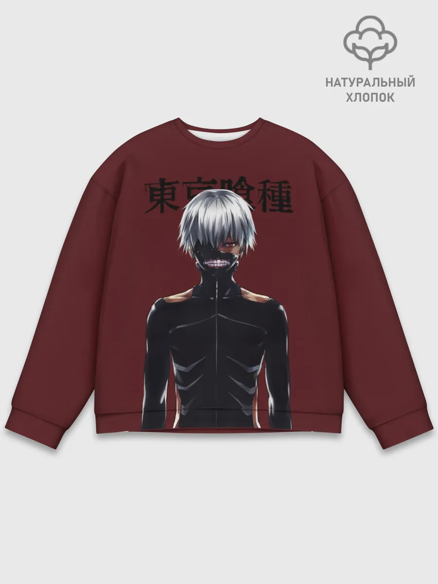 Мужской свитшот базовый / Канеки Кен | Kaneki Ken