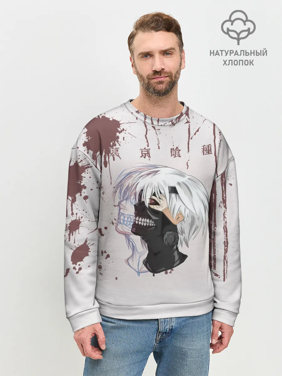 Мужской свитшот базовый / Канеки Кан