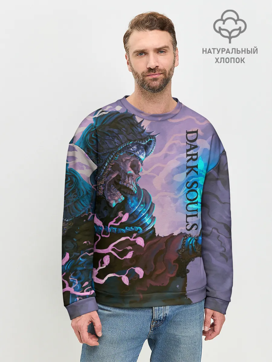 Мужской свитшот базовый / Тёмная душа
