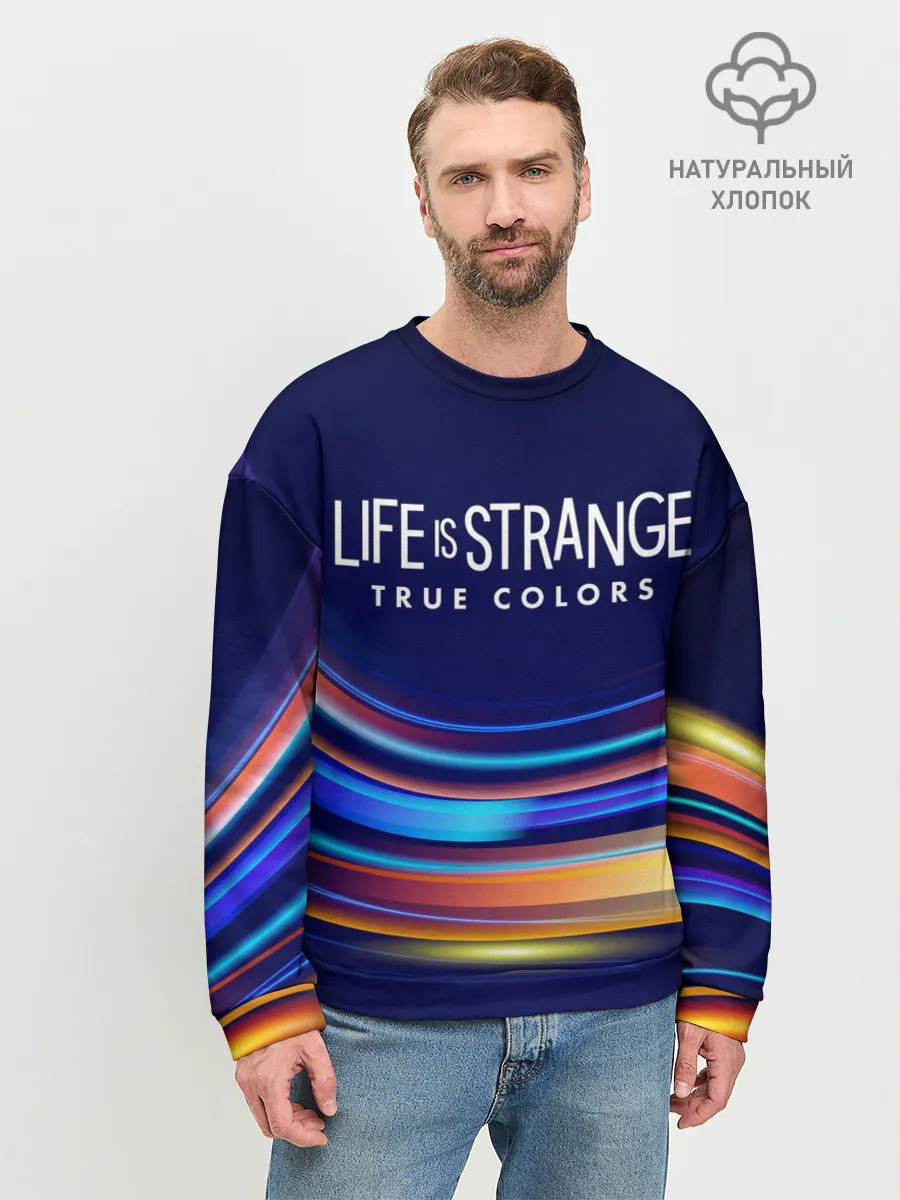 Мужской свитшот базовый / Life is Strange: True Colors