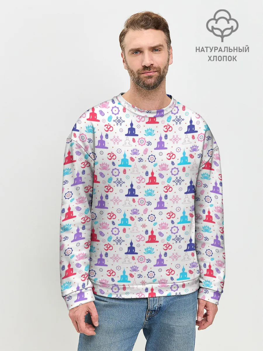 Мужской свитшот базовый / Yoga