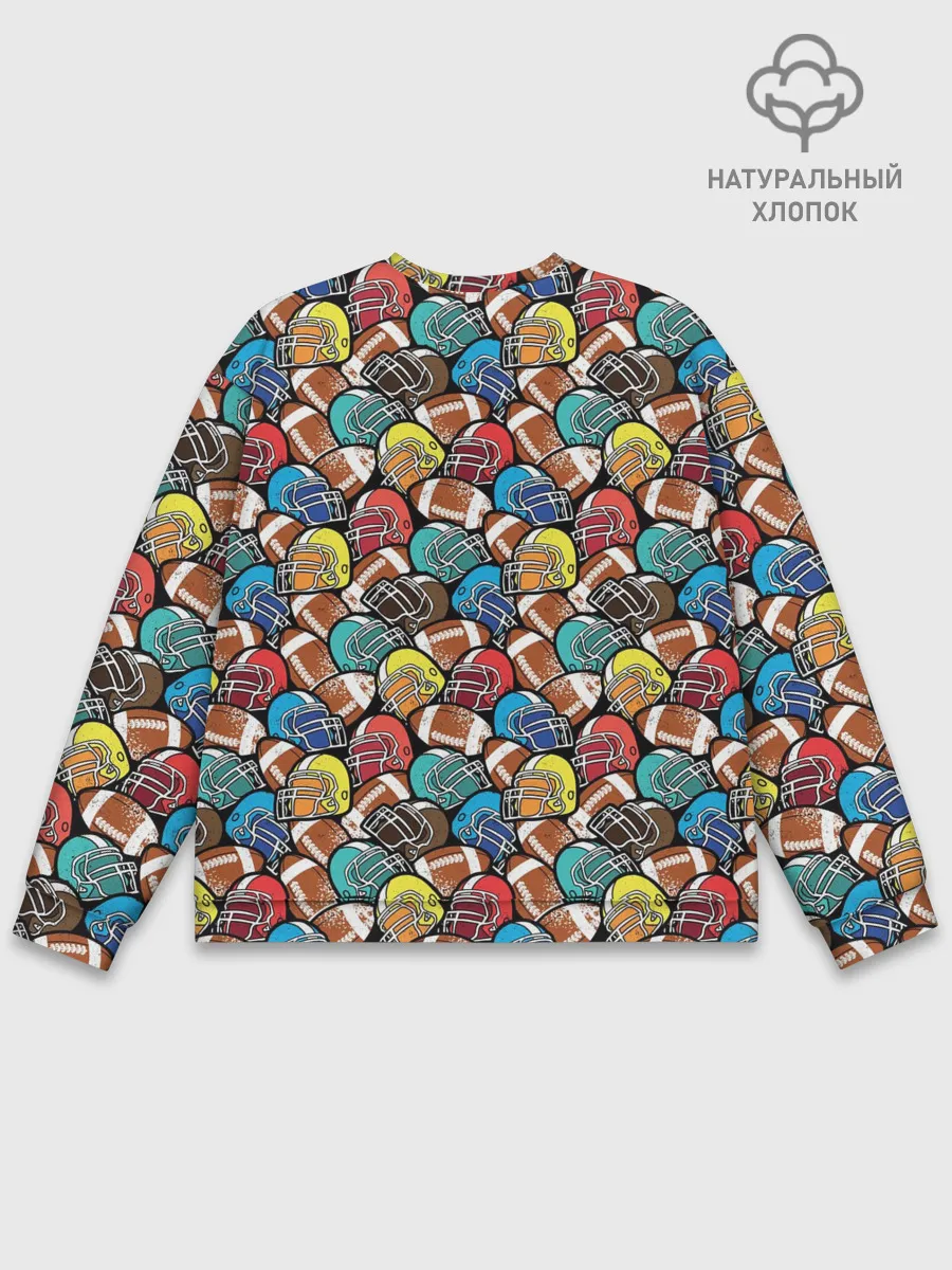 Мужской свитшот базовый / Американский Футбол