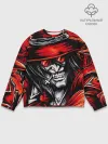 Мужской свитшот базовый / ALUCARD IN RED