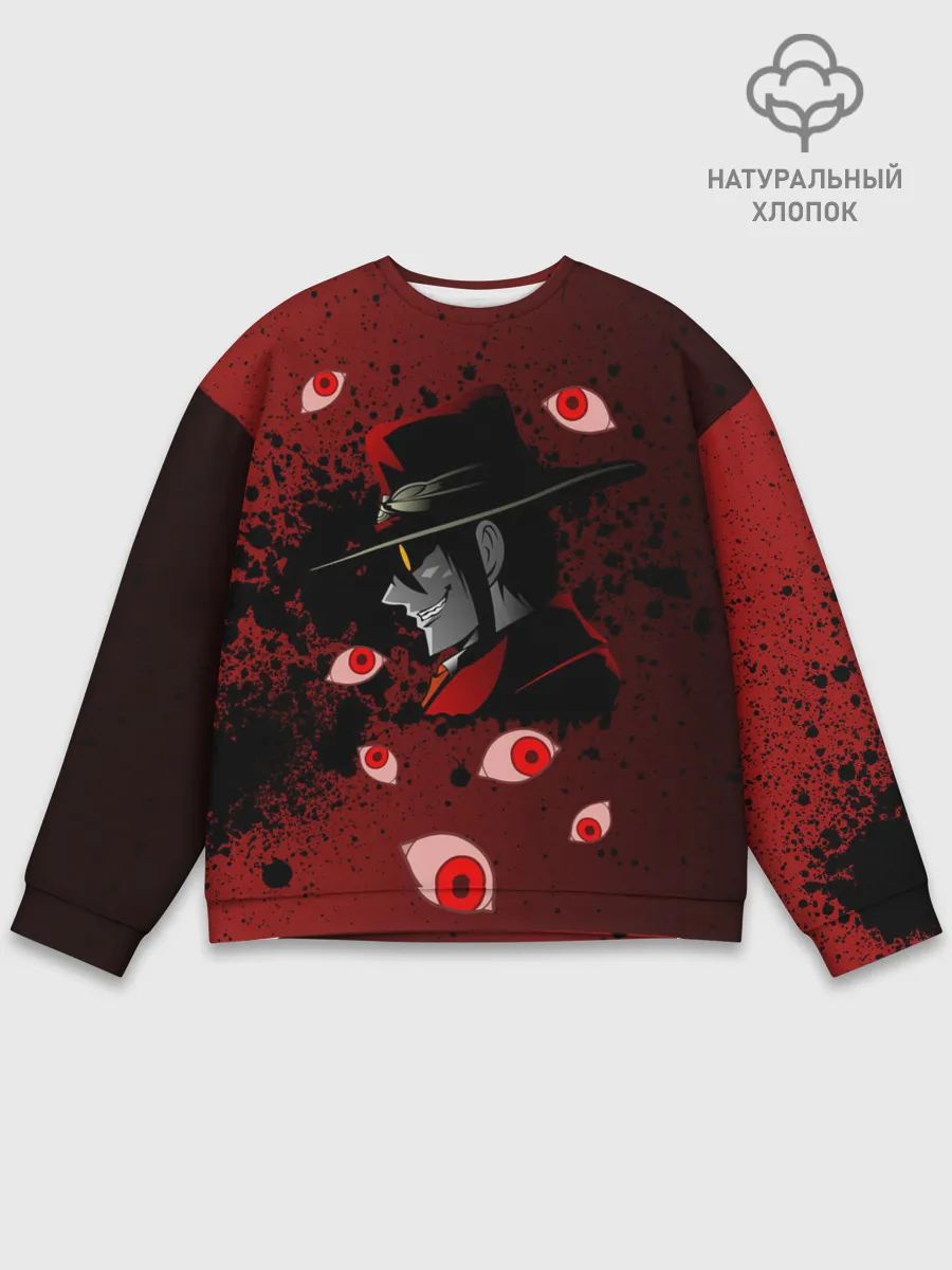 Мужской свитшот базовый / Хеллсинг/Hellsing