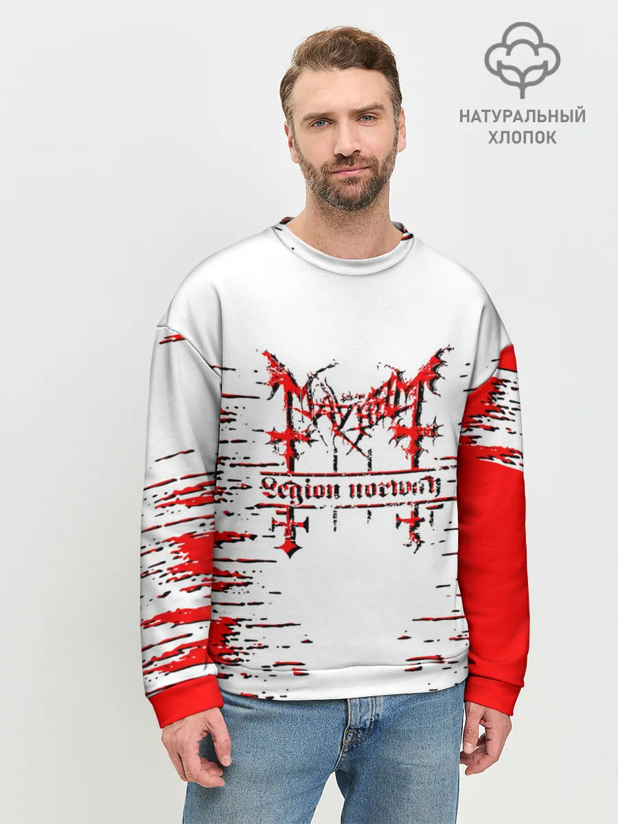 Мужской свитшот базовый / mayhem
