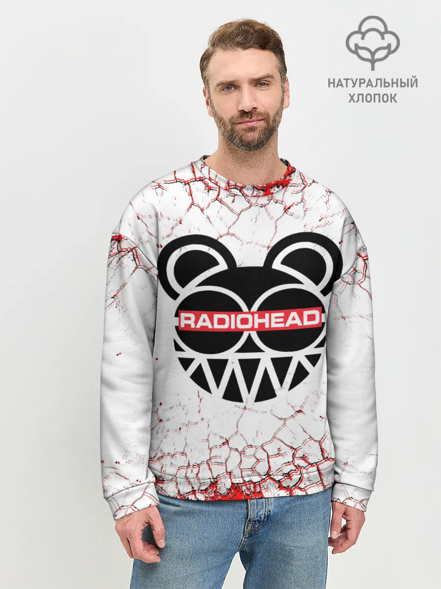 Мужской свитшот базовый / radiohead.