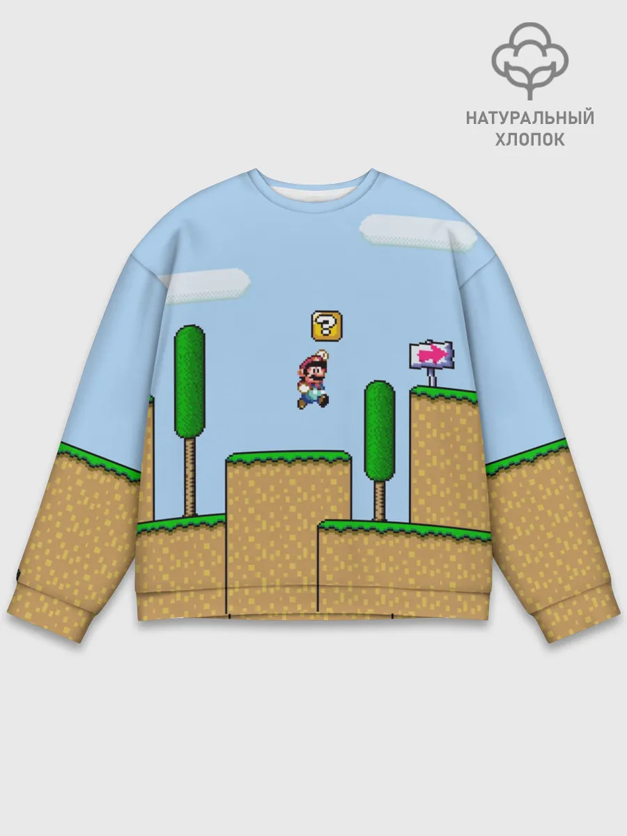 Мужской свитшот базовый / Mario