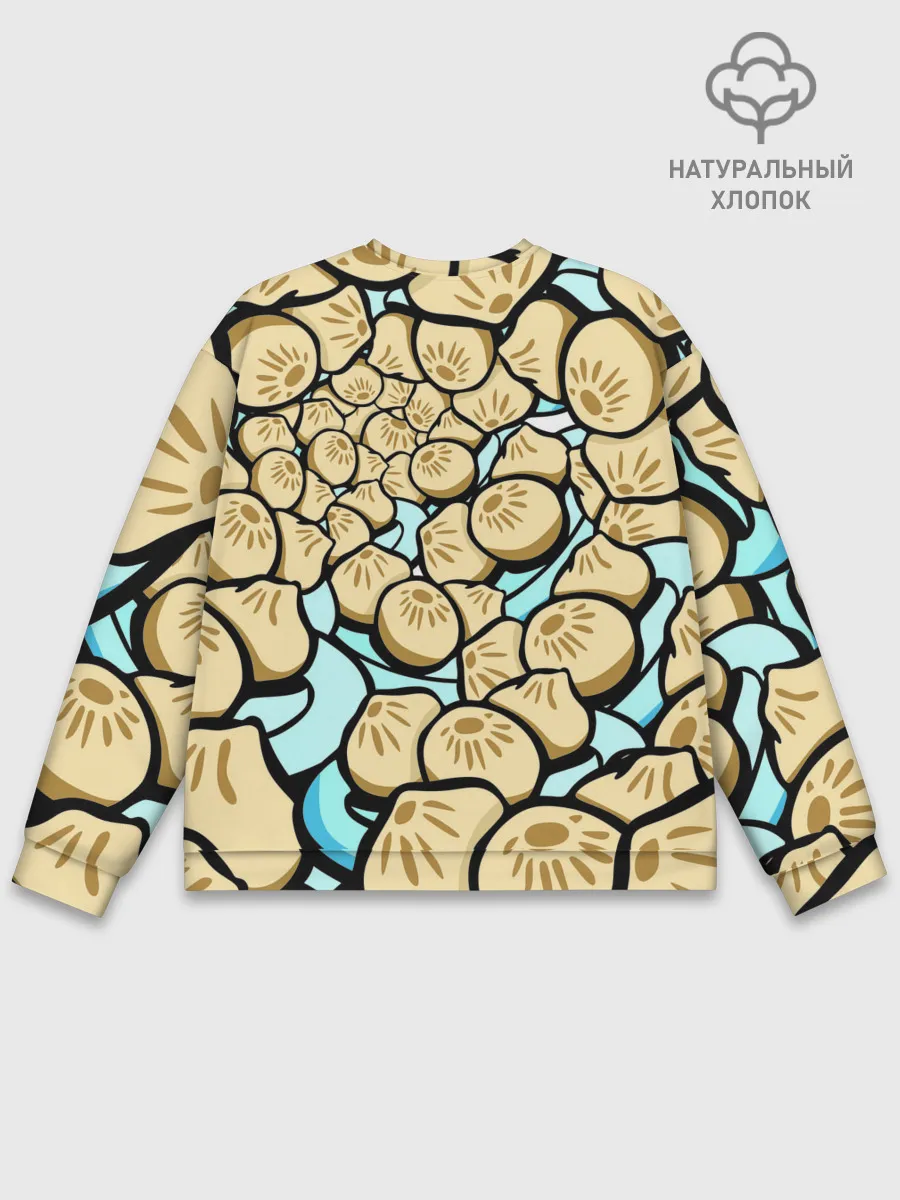 Мужской свитшот базовый / Нежная бууза