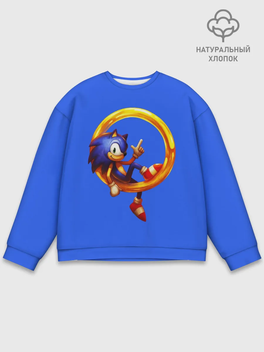 Мужской свитшот базовый / SONIC