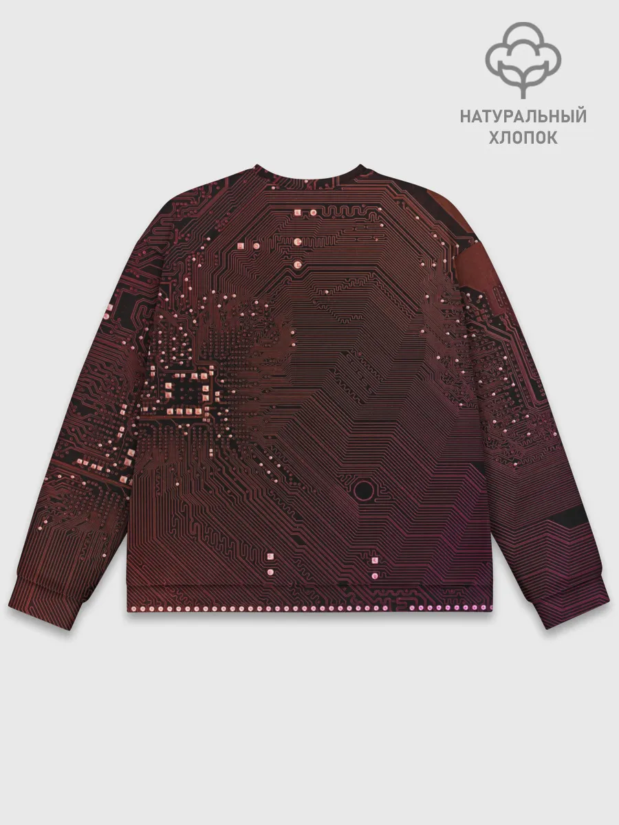 Мужской свитшот базовый / МАТЕРИНСКАЯ ПЛАТА