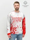 Мужской свитшот базовый / cannibal corpse.