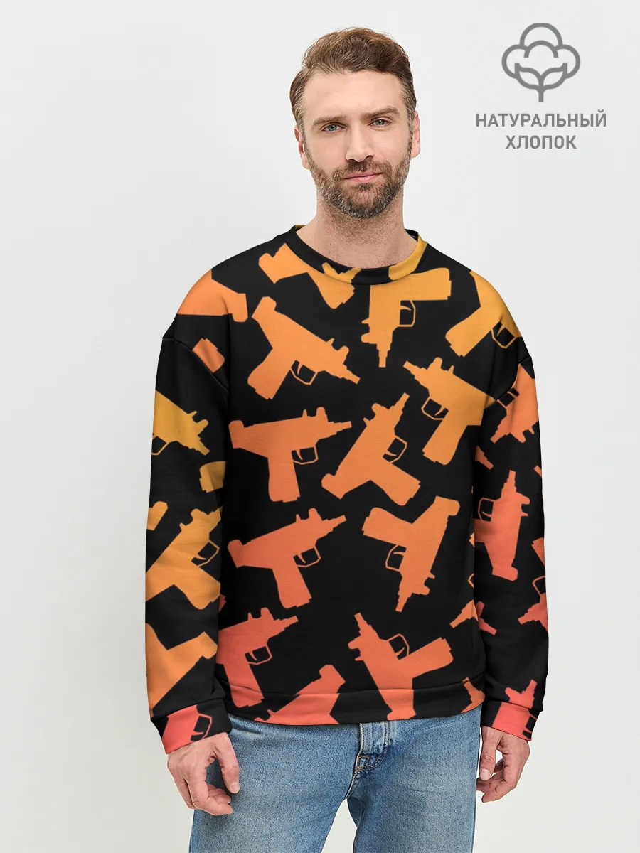 Мужской свитшот базовый / Узи