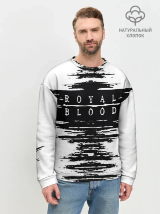 Мужской свитшот базовый / royal blood