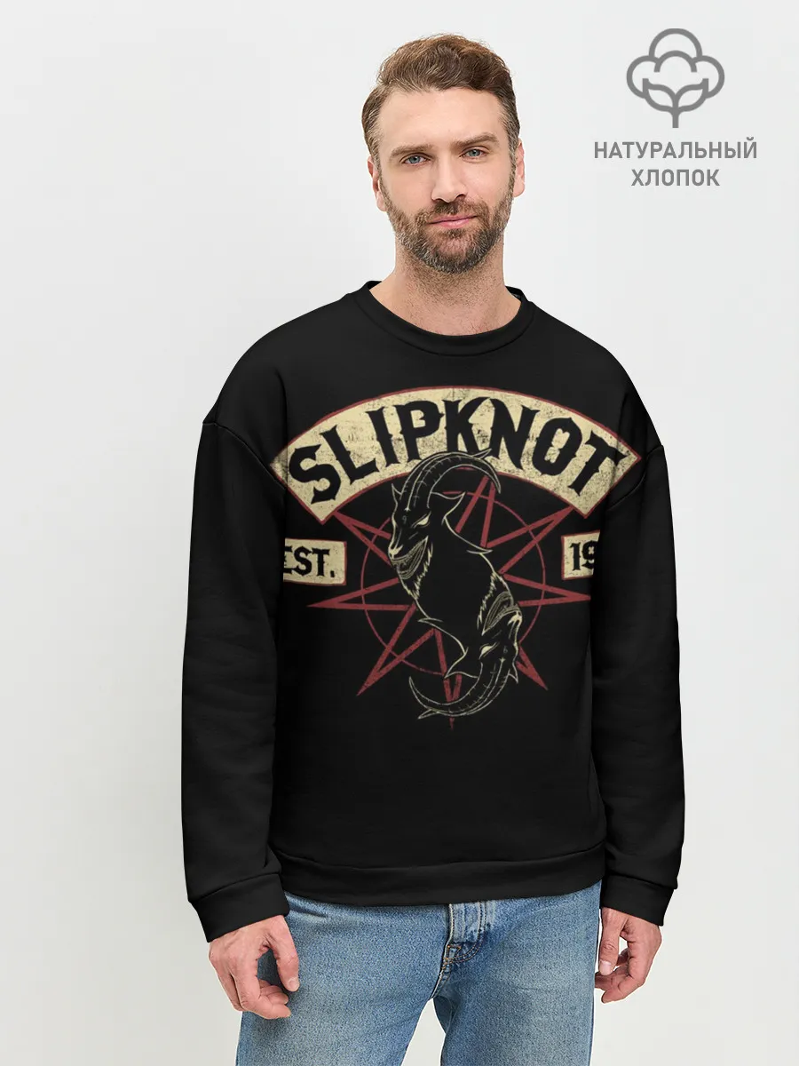 Мужской свитшот базовый / Slipknot