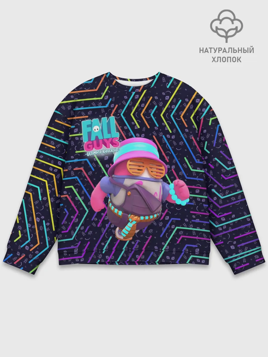 Мужской свитшот базовый / Fall Guys | Season 4