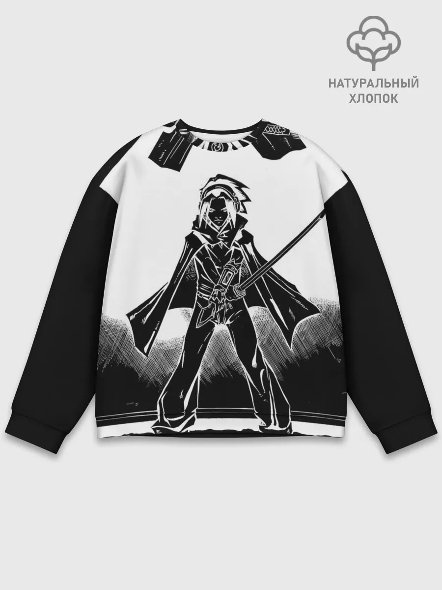 Мужской свитшот базовый / Шаман Кинг