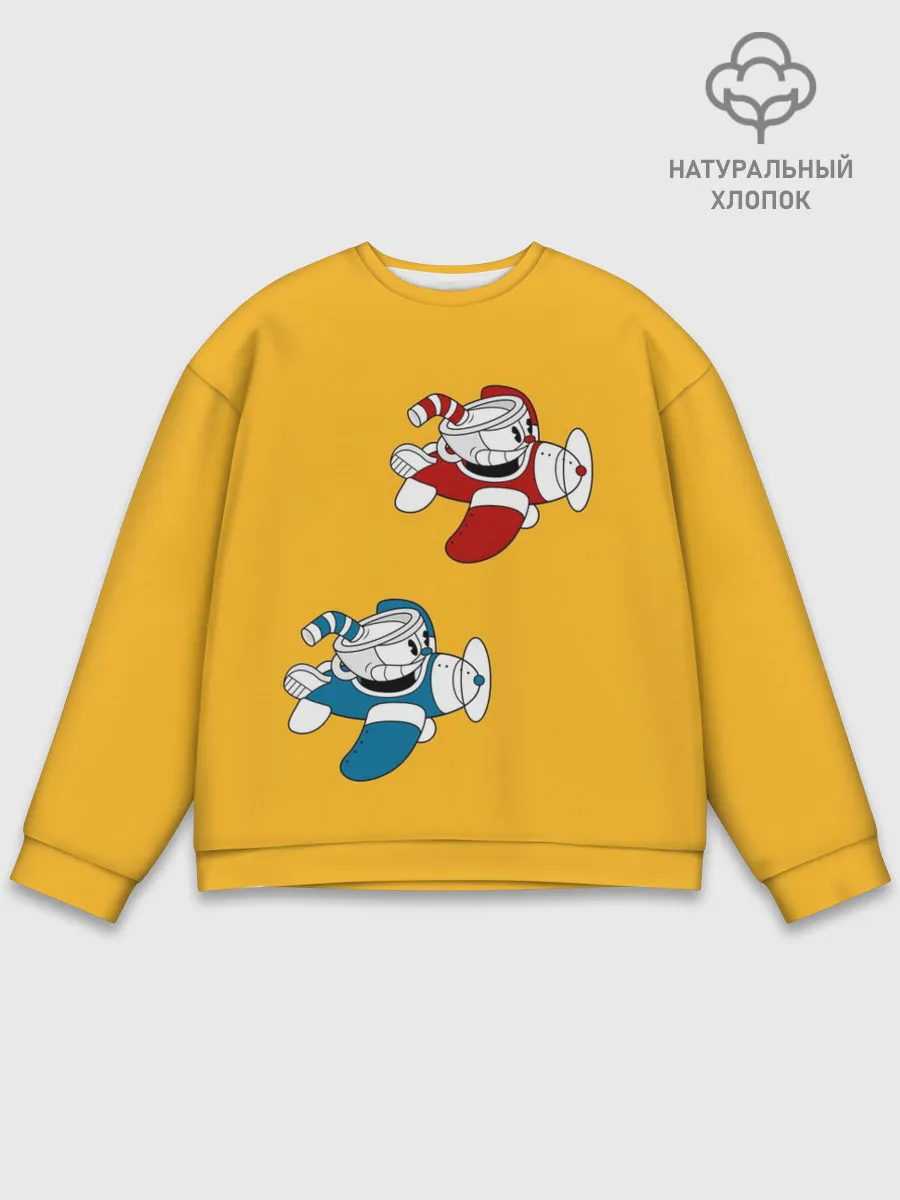 Мужской свитшот базовый / CUPHEAD