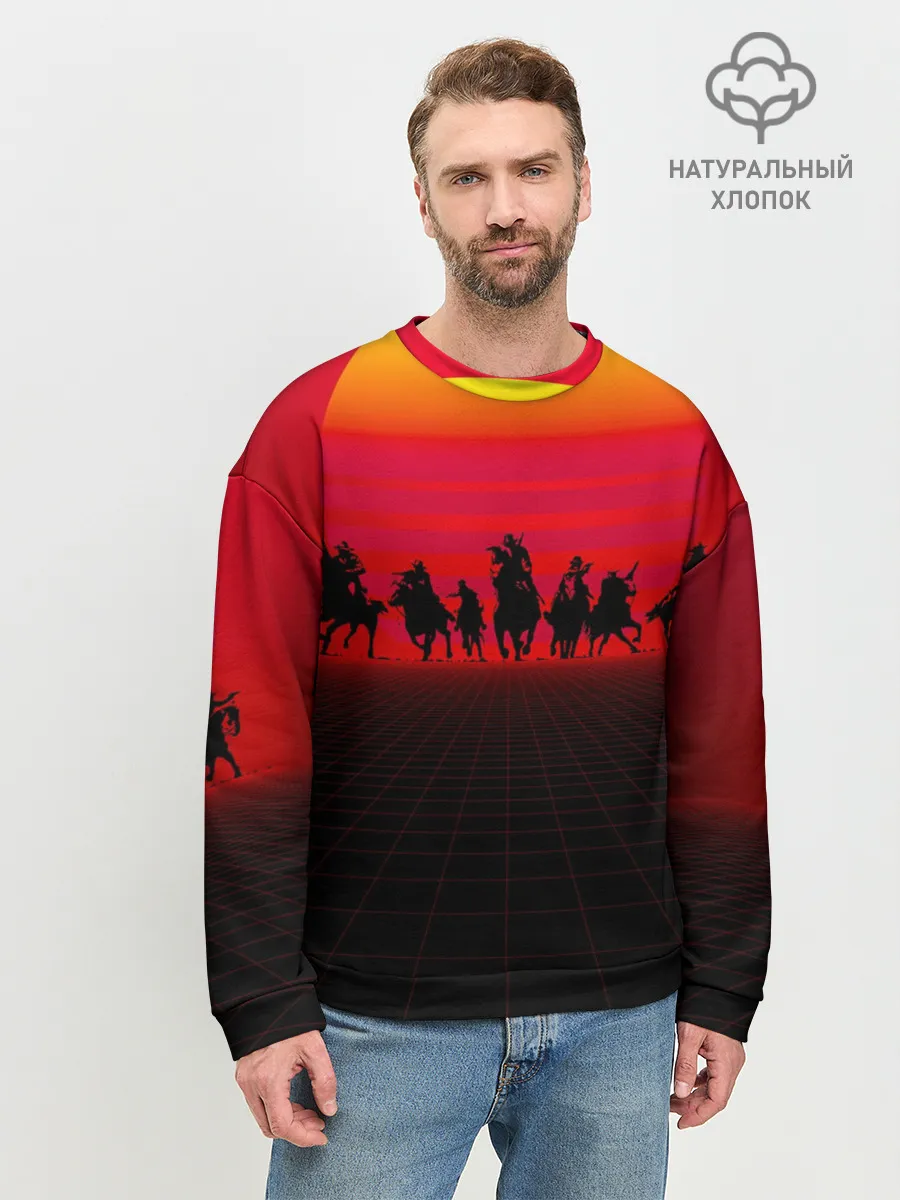 Мужской свитшот базовый / read dead