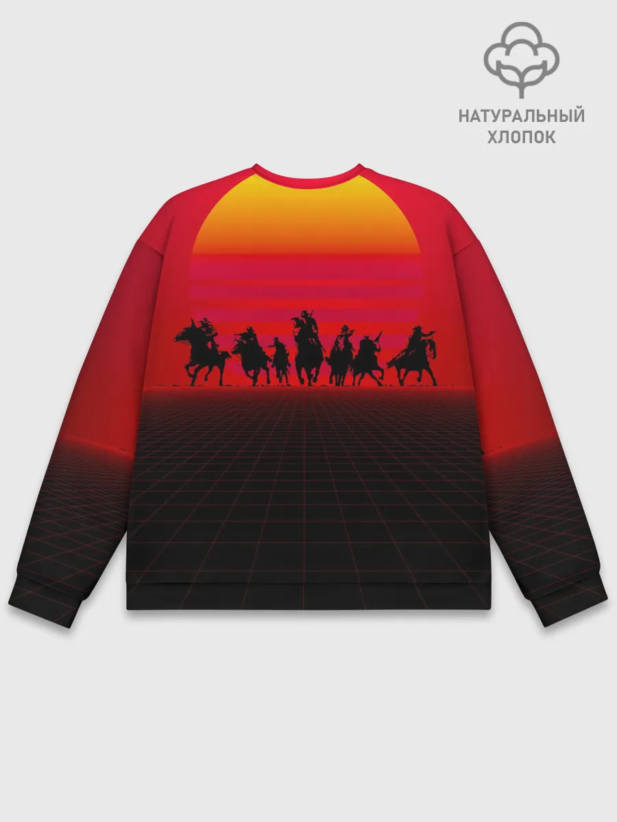 Мужской свитшот базовый / read dead