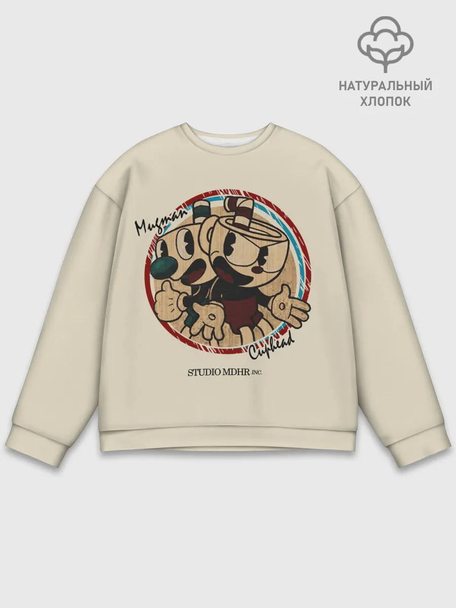 Мужской свитшот базовый / CUPHEAD