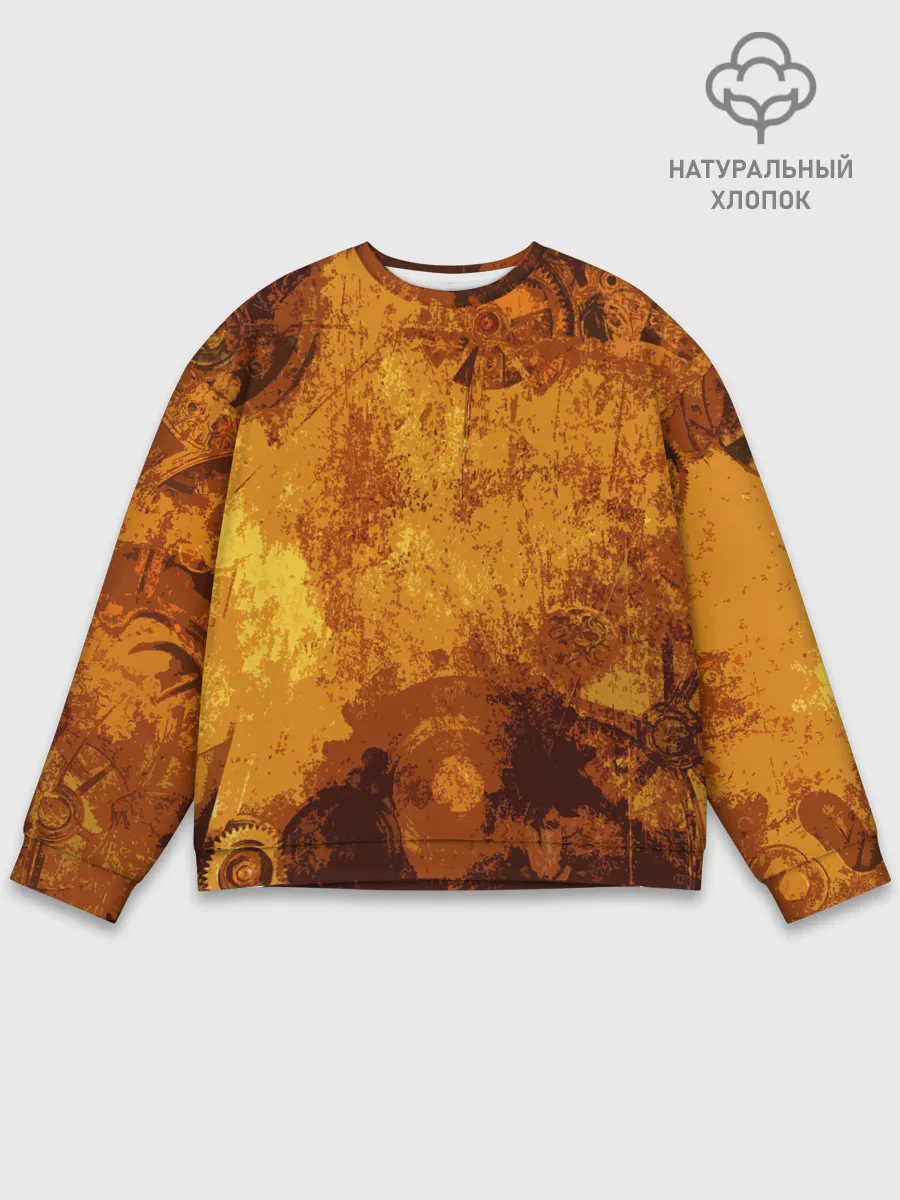 Мужской свитшот базовый / Стимпанк