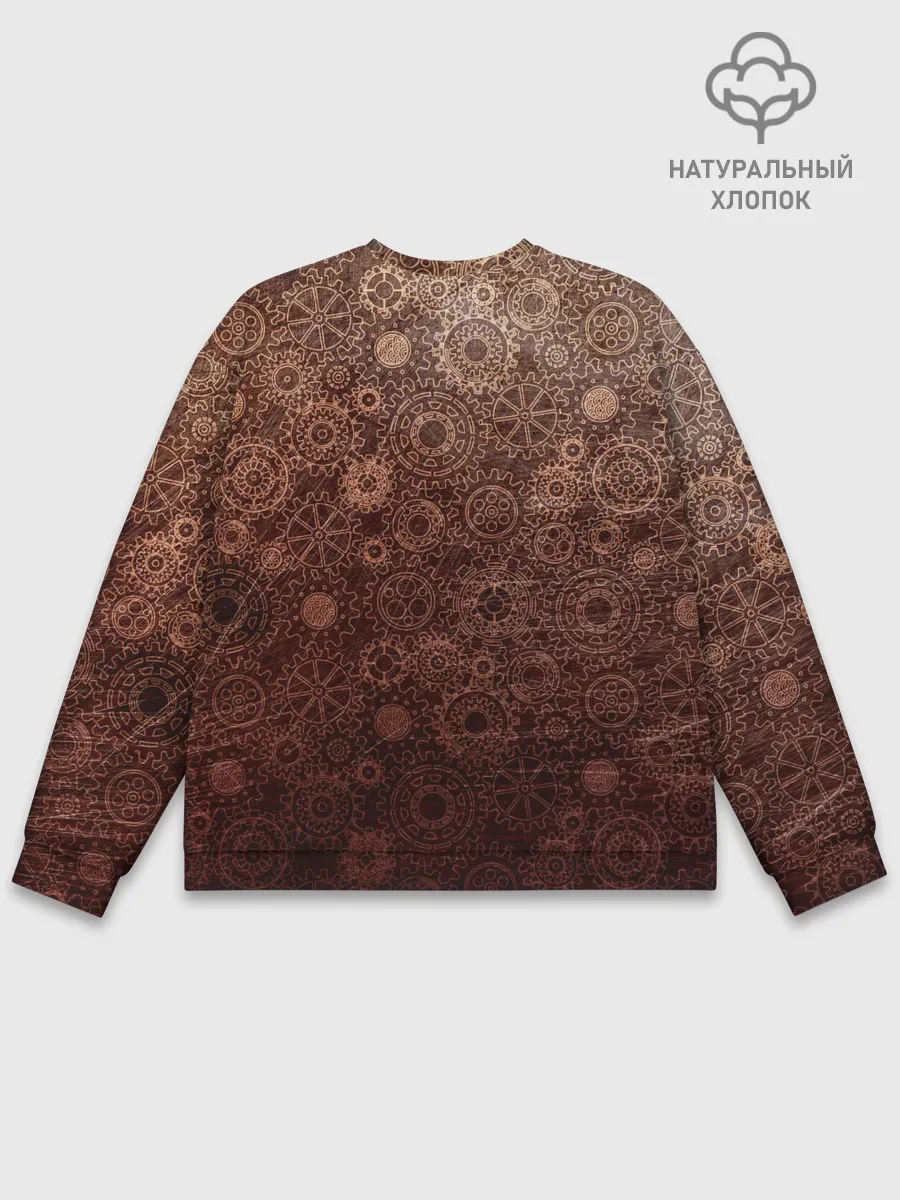 Мужской свитшот базовый / Шестеренки