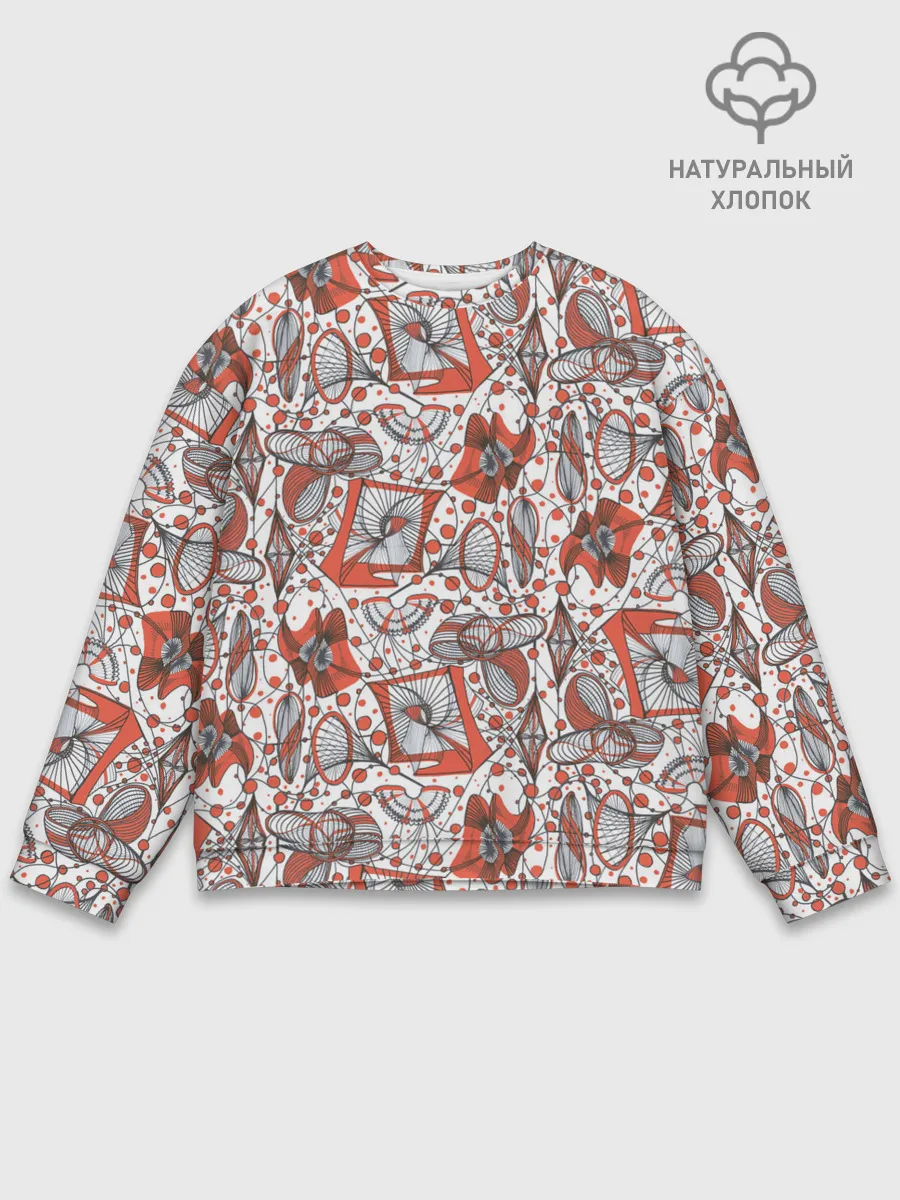 Мужской свитшот базовый / Кинетическая скульптура.