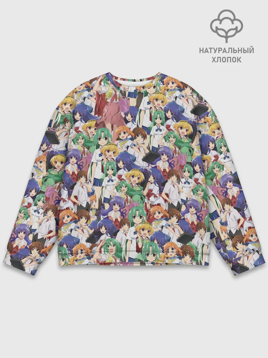 Мужской свитшот базовый / Аниме Когда плачут цикады