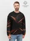 Мужской свитшот базовый / Геометрическая Абстракция