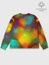 Мужской свитшот базовый / Цветные блики