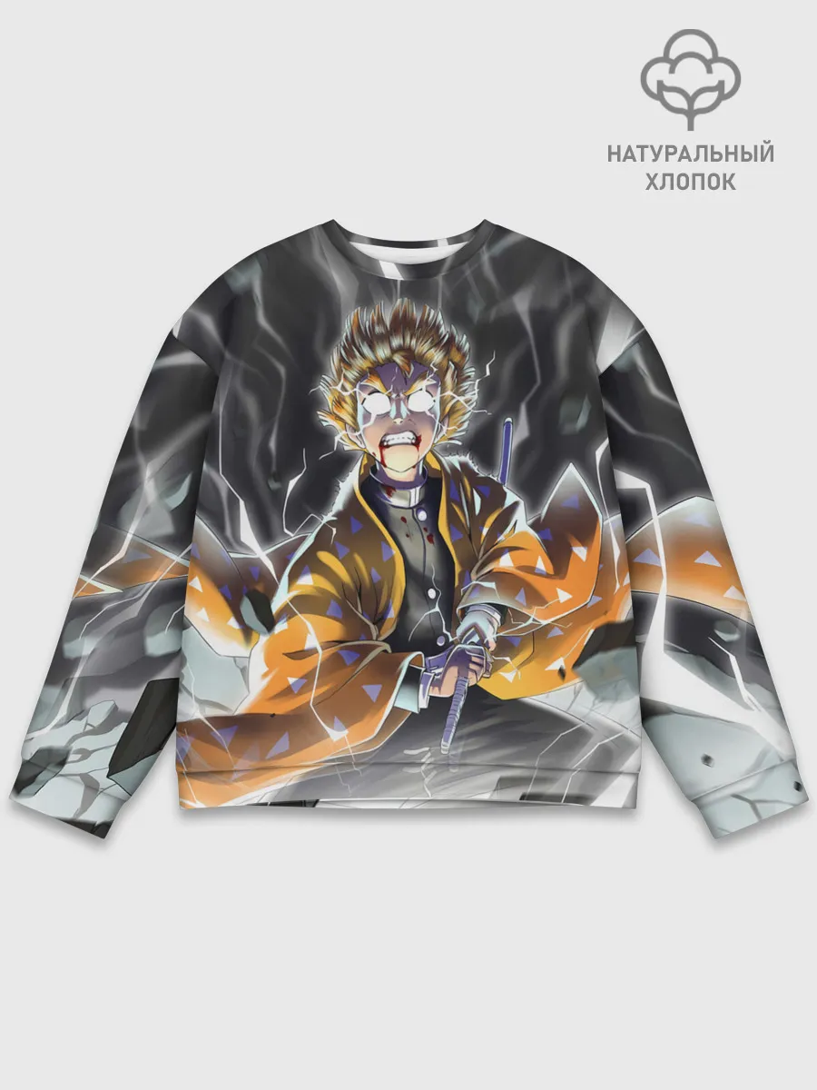 Мужской свитшот базовый / ЗЕНИЦУ | ZENITSU | KNY